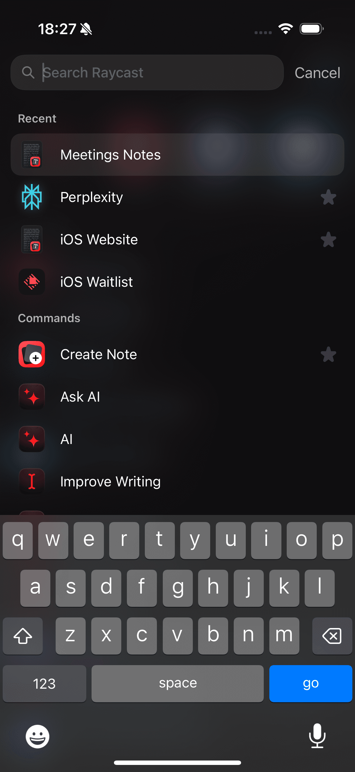 Raycast — Raycast Search